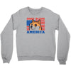 doge bless america Crewneck Sweatshirt