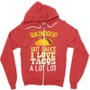 raindrop hot sauce i love tacos a lot Zipper Hoodie