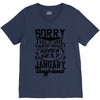 This Girl Is Taken By A Super Sexy January Boyfriend V-Neck Tee