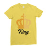 king Ladies Fitted T-Shirt