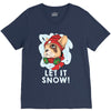 let it snow V-Neck Tee