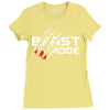 Beast Mode Ladies Fitted T-Shirt