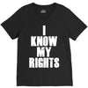 i know my rights V-Neck Tee