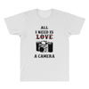 All i Need is Love A Camera All Over Men's T-shirt