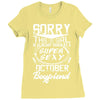 This Girl Is Taken By A Super Sexy October Boyfriend Ladies Fitted T-Shirt