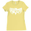 batcave goth logo Ladies Fitted T-Shirt