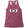 ninja mask eyes martial arts novelty Racerback Tank