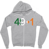 conor stop him at 49 1 Zipper Hoodie
