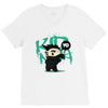mo hawk ninja V-Neck Tee