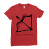sagittarius rose Ladies Fitted T-Shirt
