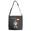 you shall not pass!! Adjustable Strap Totes