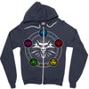 The Witcher Signs Zipper Hoodie