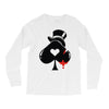 poker hat ace of spades Long Sleeve Shirts