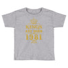 kings are born in 1981 Toddler T-shirt