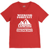 camping V-Neck Tee