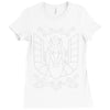 pegasus cloth box Ladies Fitted T-Shirt