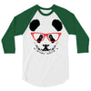cool panda 3/4 Sleeve Shirt