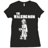 the walking mom Ladies Fitted T-Shirt