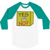 yes our no 3/4 Sleeve Shirt