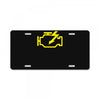 check engine light License Plate