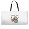 lion mouth hands Weekender Totes