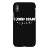 second grade squad iPhoneX Case