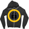 key low Zipper Hoodie