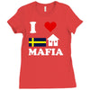 new swedish house mafia Ladies Fitted T-Shirt