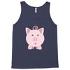 cute surprised pig pig Tank Top
