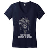 Free Your Mind One Puff At A Time Women's V-Neck T-Shirt