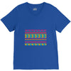 pattern overload V-Neck Tee
