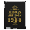 kings are born in 1988 iPad 3 and 4 Case