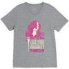 hair stylist virginity V-Neck Tee