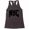 nyc new york city Racerback Tank