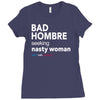 bad hombre seeking nasty woman Ladies Fitted T-Shirt