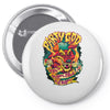 party god (red) Pin-back button