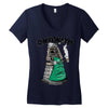 caffeinate! Women's V-Neck T-Shirt