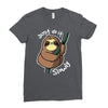 slow sloth Ladies Fitted T-Shirt
