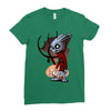 death bunny. Ladies Fitted T-Shirt