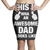 new daddy christmas funny Pencil Skirts