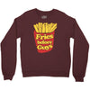 fries before guys Crewneck Sweatshirt