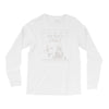 christmas funny dog &amp; snowman Long Sleeve Shirts