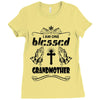 I Am One Blessed Grandmother Ladies Fitted T-Shirt