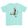 pirate ninja zombie w i p Youth Tee