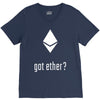 got ether ? V-Neck Tee
