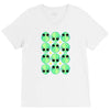 sad alien and daisy nineties grunge pattern V-Neck Tee