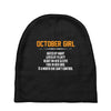 October Girl Hated By Many Baby Beanies
