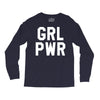 girl power white logo Long Sleeve Shirts