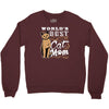best cat mom Crewneck Sweatshirt
