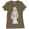 santa muerte blanca Ladies Fitted T-Shirt